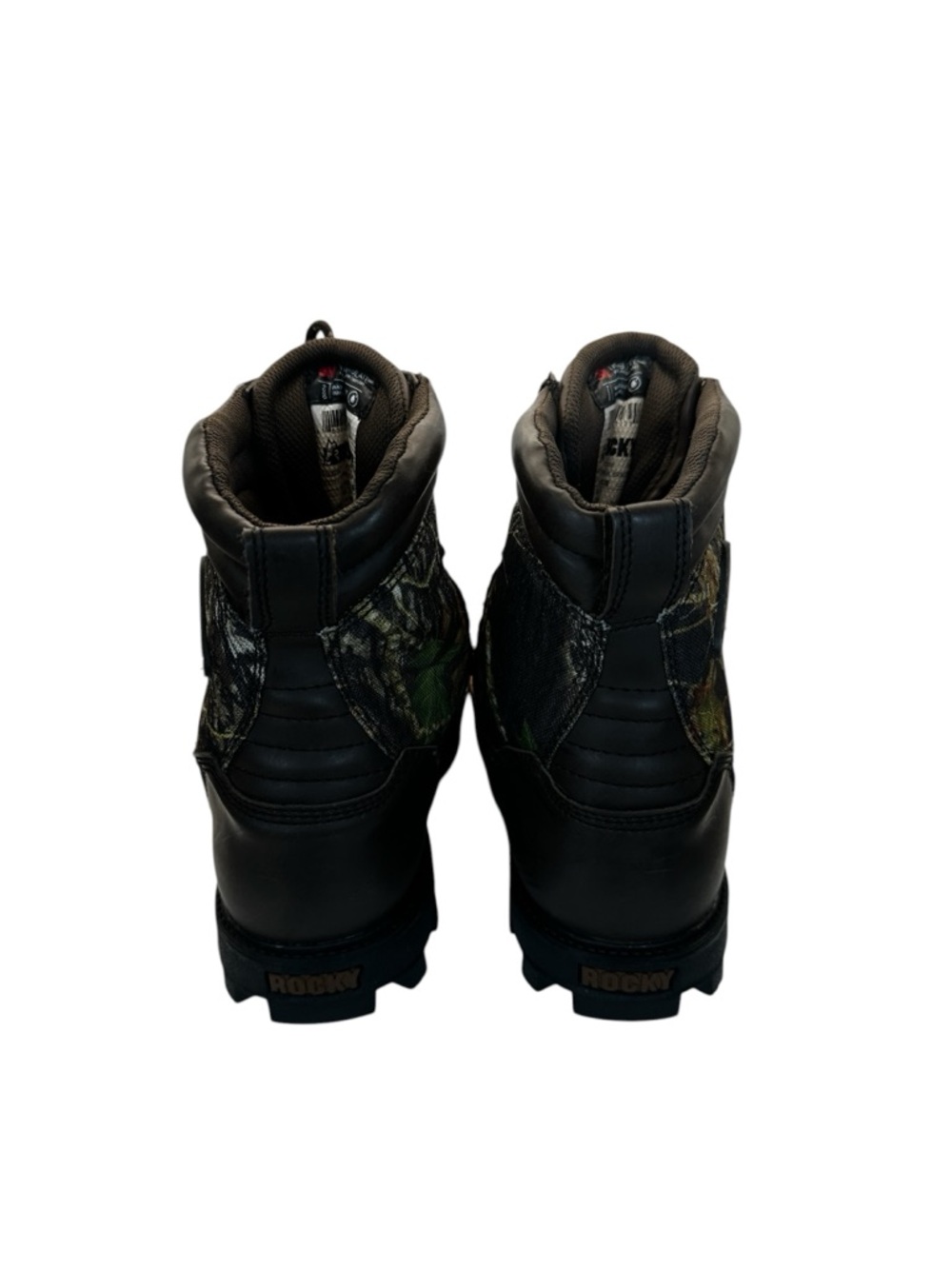 Rocky BearClaw 6” Kids Hunting Boots Camo 600g Insulated Waterproof Youth 7M - Picture 4 of 9